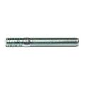 Midwest Fastener Double-End Threaded Stud, 3/8"-16Thread to3/8"-24Thread, 3 in, Steel, Zinc Plated, 8 PK 73148